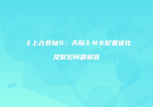 《上古卷轴5：天际》N卡配置优化及常见问题解答