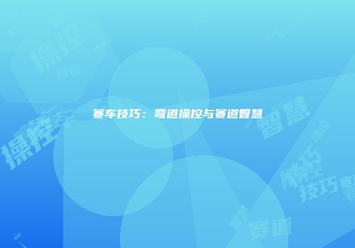 赛车技巧：弯道操控与赛道智慧