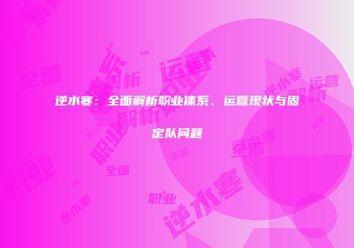 逆水寒：全面解析职业体系、运营现状与固定队问题