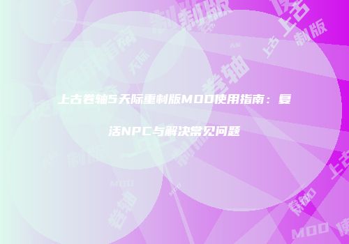 上古卷轴5天际重制版MOD使用指南：复活NPC与解决常见问题