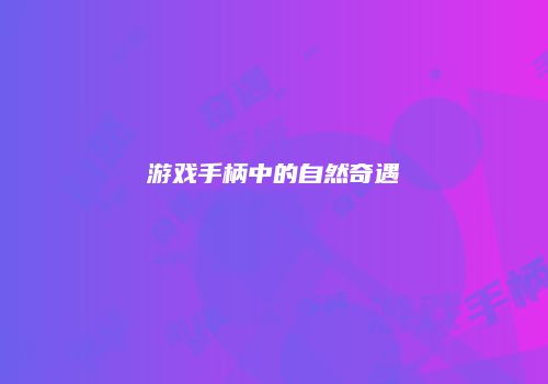 游戏手柄中的自然奇遇