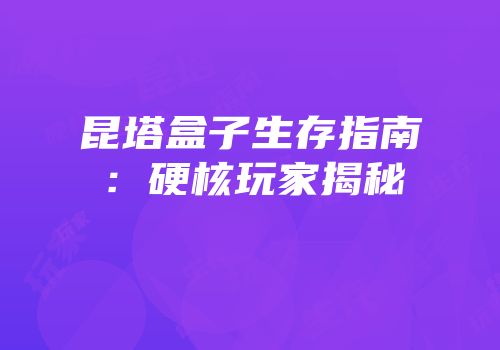 昆塔盒子生存指南：硬核玩家揭秘