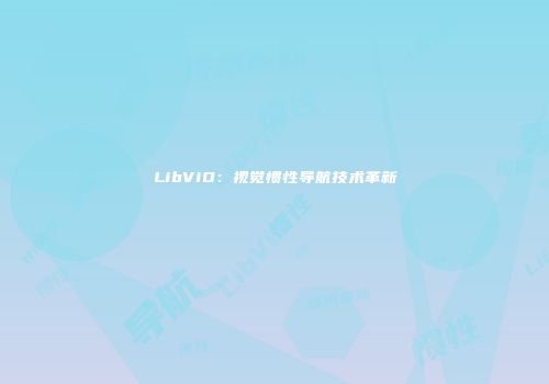LibViO：视觉惯性导航技术革新