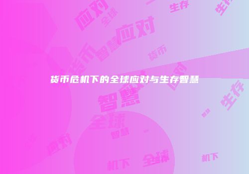 货币危机下的全球应对与生存智慧