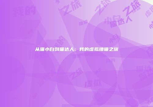 从猫小白到猫达人：我的虚拟撸猫之旅
