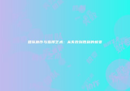 团队协作与指挥艺术：从失败到胜利的蜕变